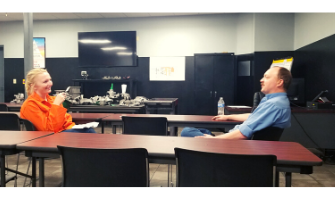 Ally Melby Interviewing Sam McClure