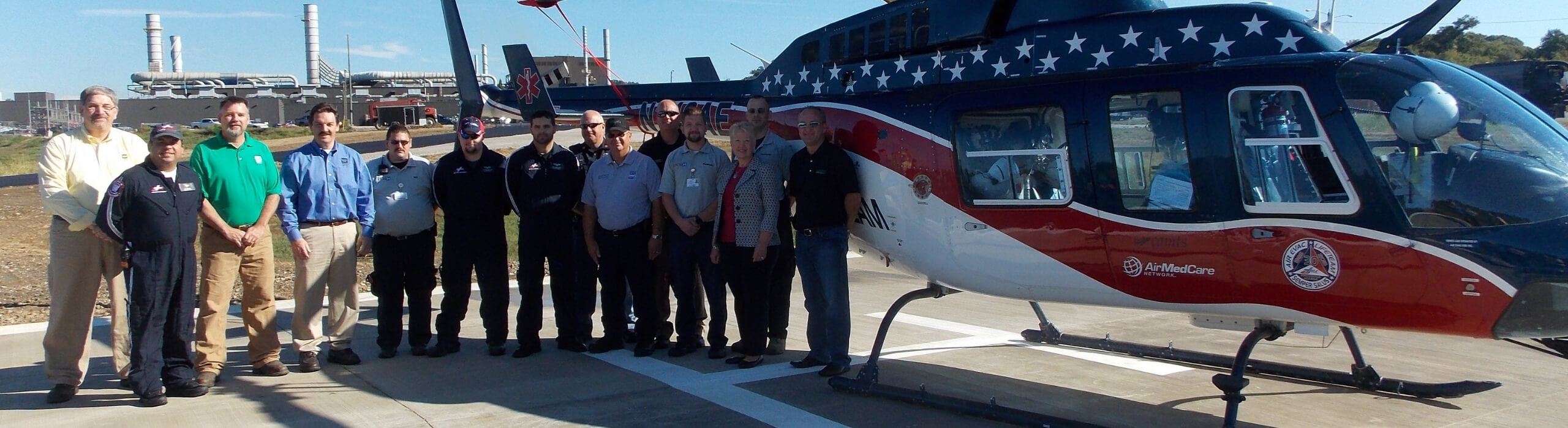 Tell City Foundry Provides Landing Site For Emergency Services