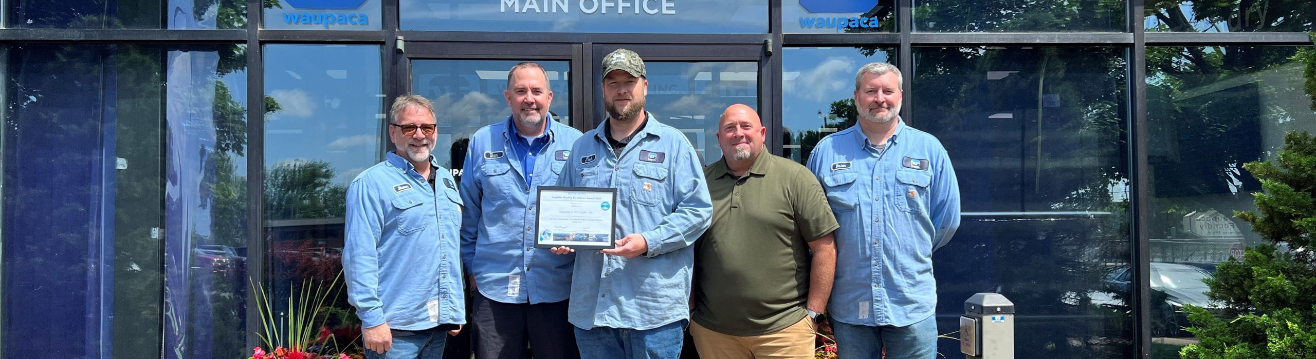 Waupaca Foundry Earns GM Supplier Quality Excellence Award for the second consecutive year