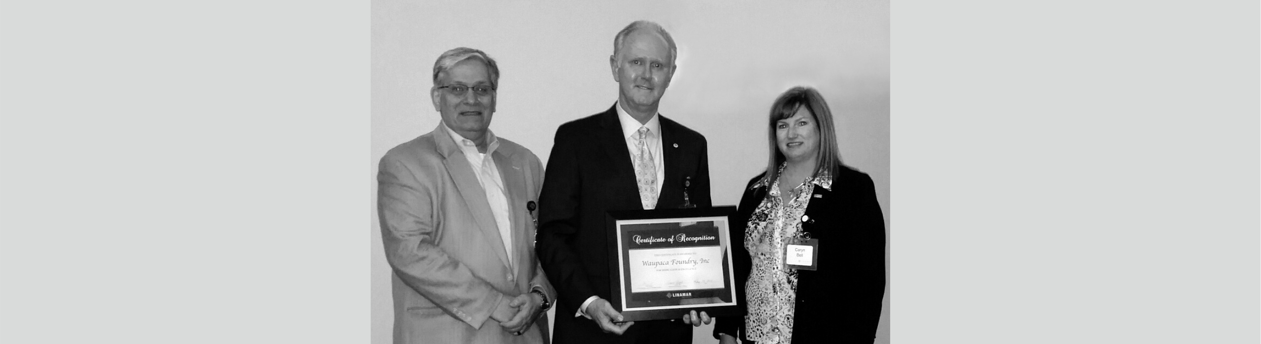 Waupaca Foundry Gains Supplier Recognition Award